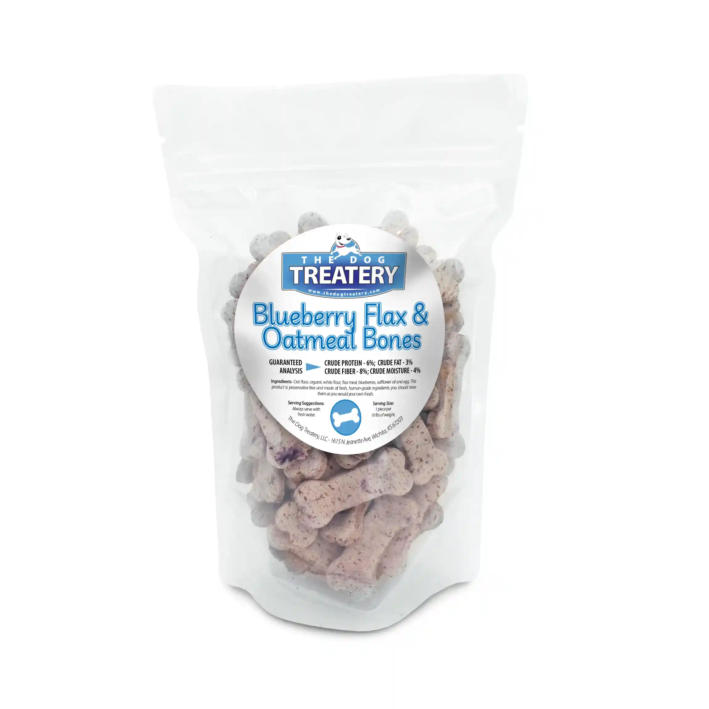 Blueberry & Oatmeal Bones