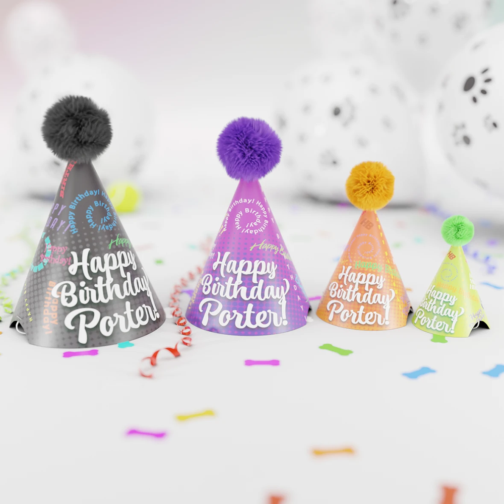 Birthday Hats for Dogs-Customized