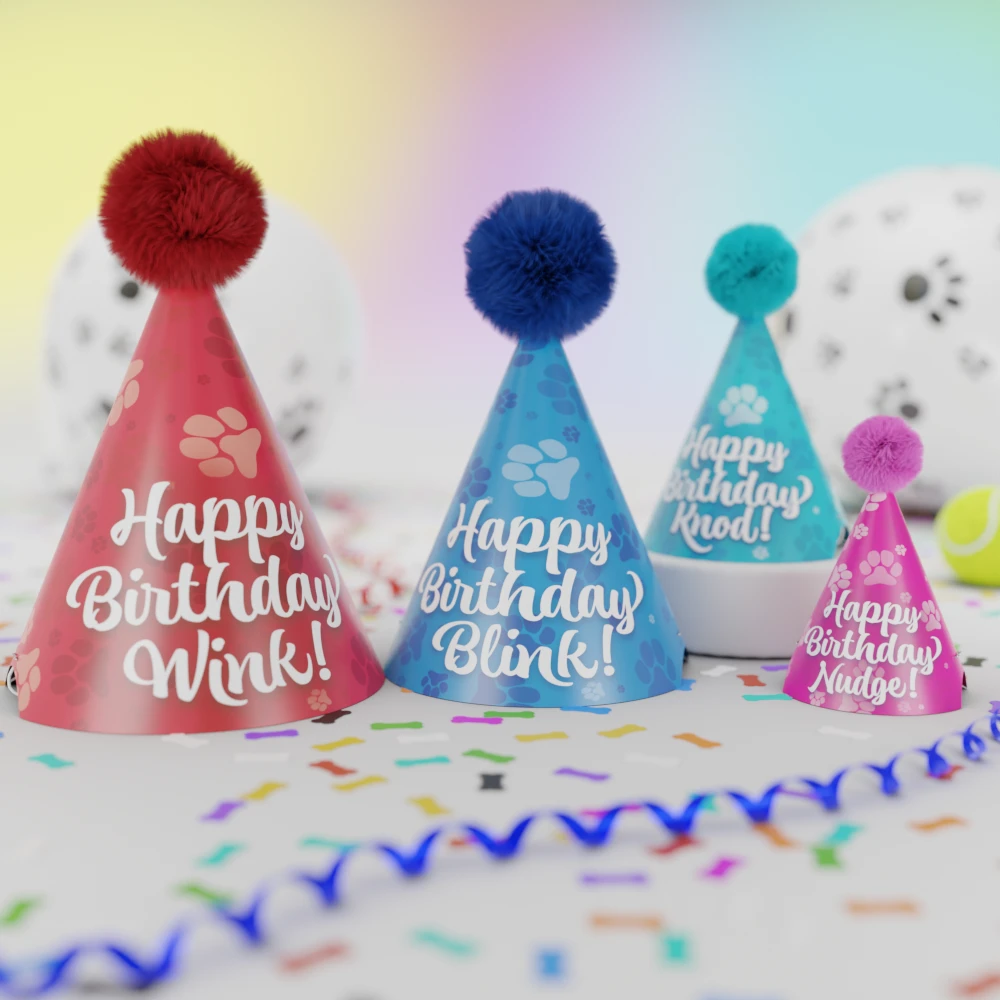 Birthday Hats for Dogs-Customized
