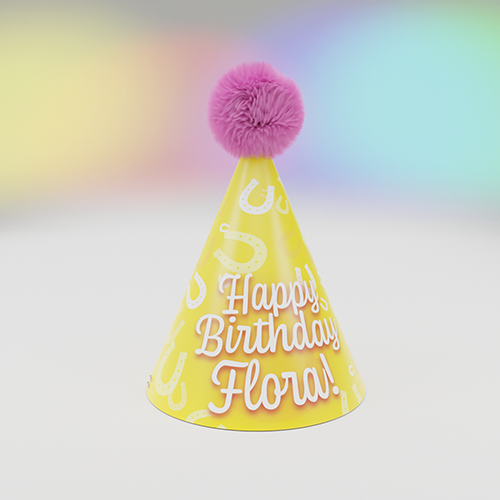 Birthday Hats for Horses-Customized