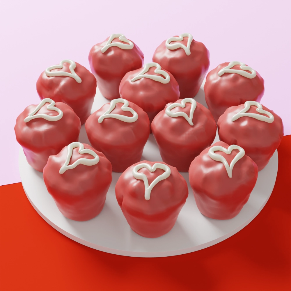 PupCup Cakes Mini 12pc