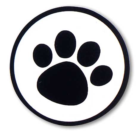 Paw Print Stickers